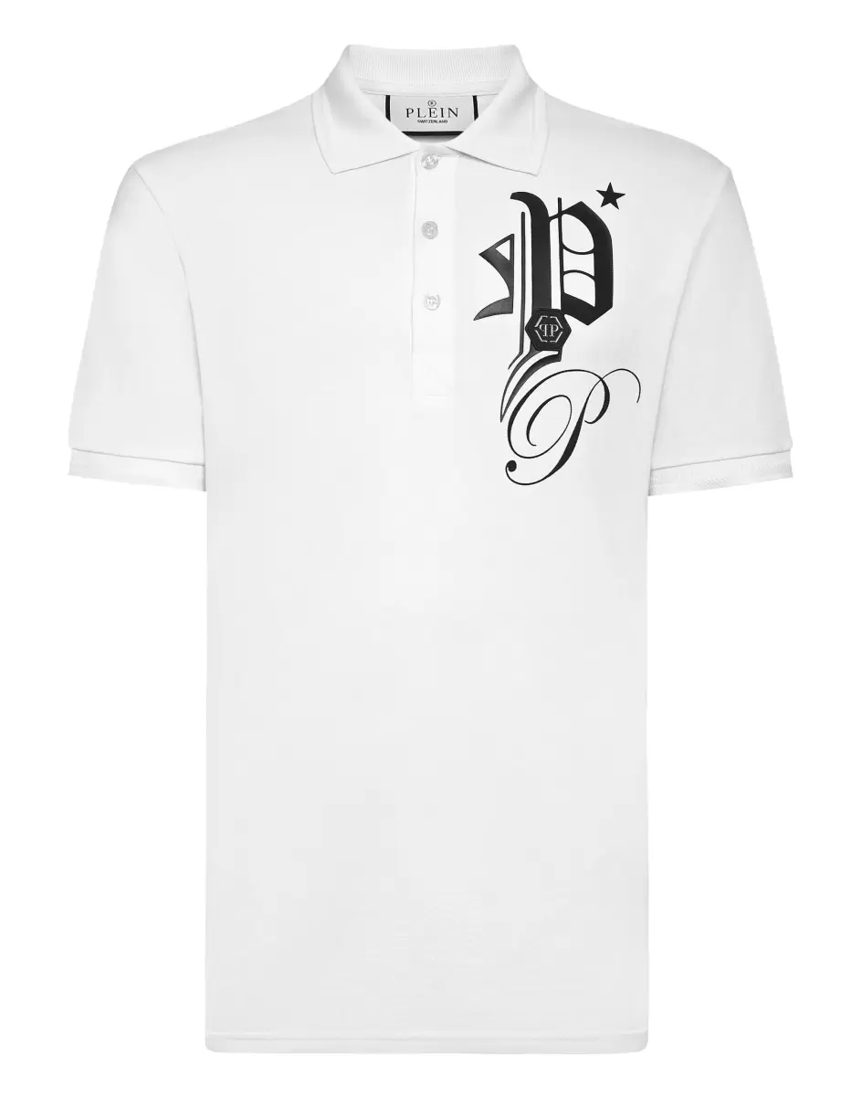 Preis Polo Shirt Ss Gothic Plein White Philipp Plein Poloshirts Herren