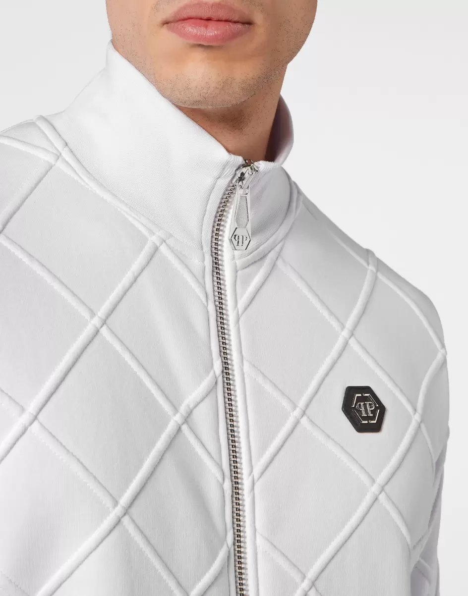 Hersteller Street Couture White Jogging Jacket Philipp Plein Herren - 4