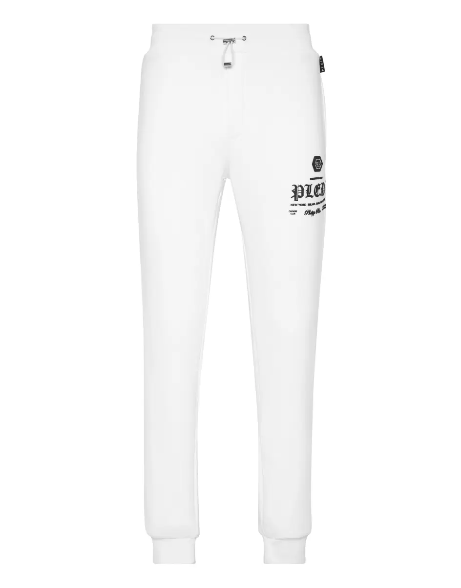 Preisnachlass White Jogging Trousers Philipp Plein Street Couture Herren