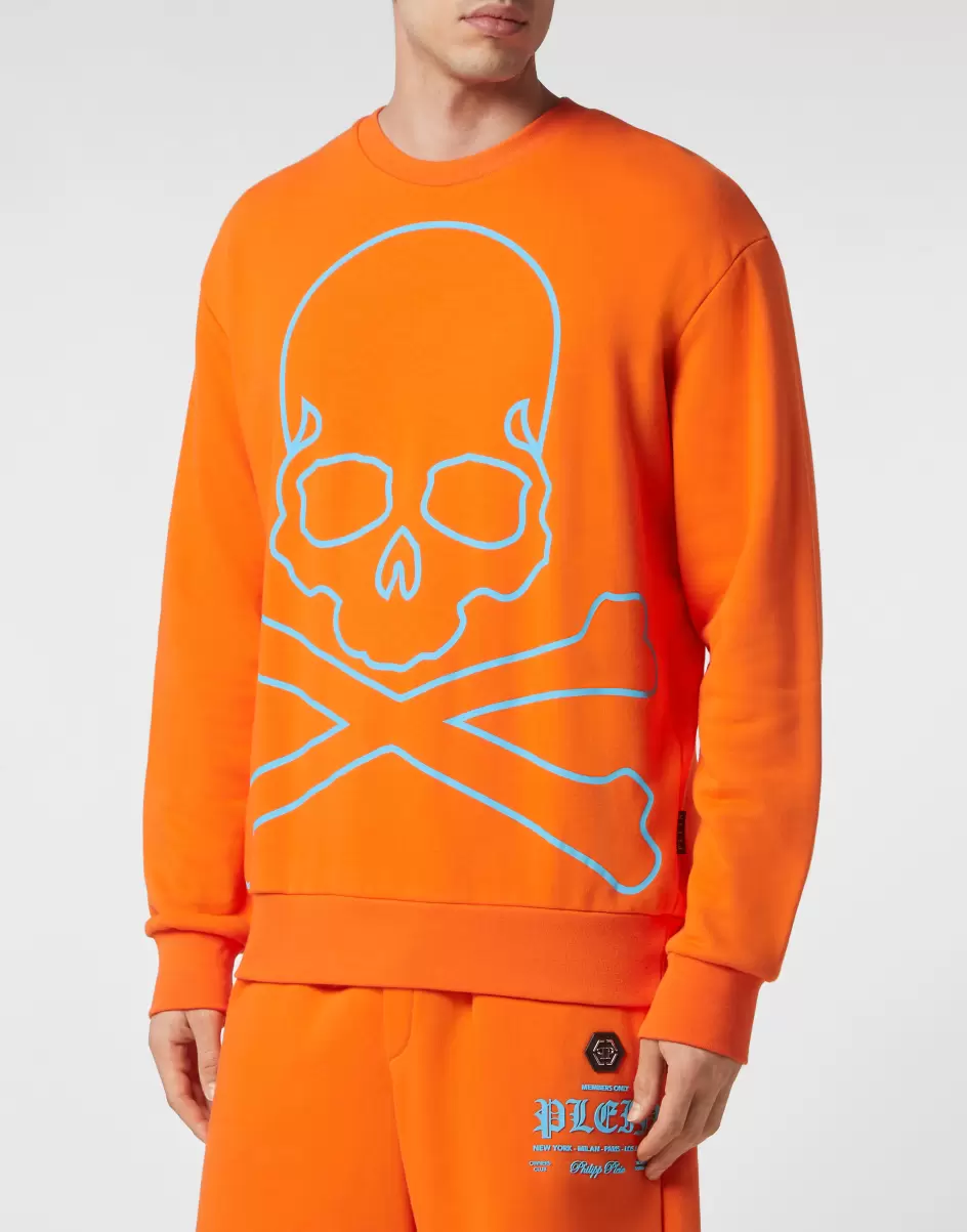 Orange Rabattmarken Herren Pullover / Hoodies / Jacken Philipp Plein Sweatshirt Ls - 1