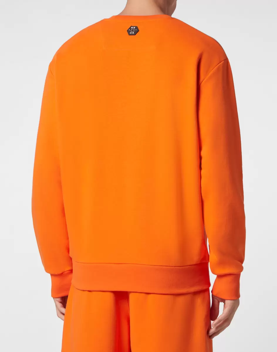 Orange Rabattmarken Herren Pullover / Hoodies / Jacken Philipp Plein Sweatshirt Ls - 2