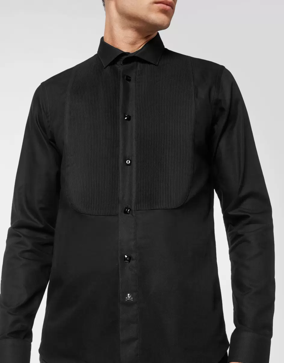 Black Shirt Black Tie Herren Hemden Das Günstigste Philipp Plein - 4