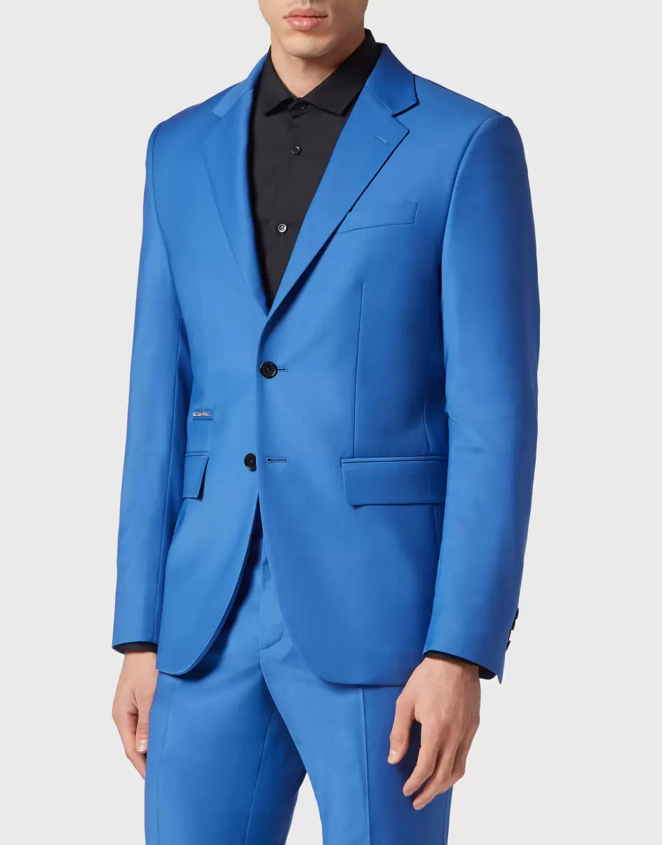 Philipp Plein Technologie Sartorial Herren Light Blue Suit: Blazer/Trousers Sartorial - 1