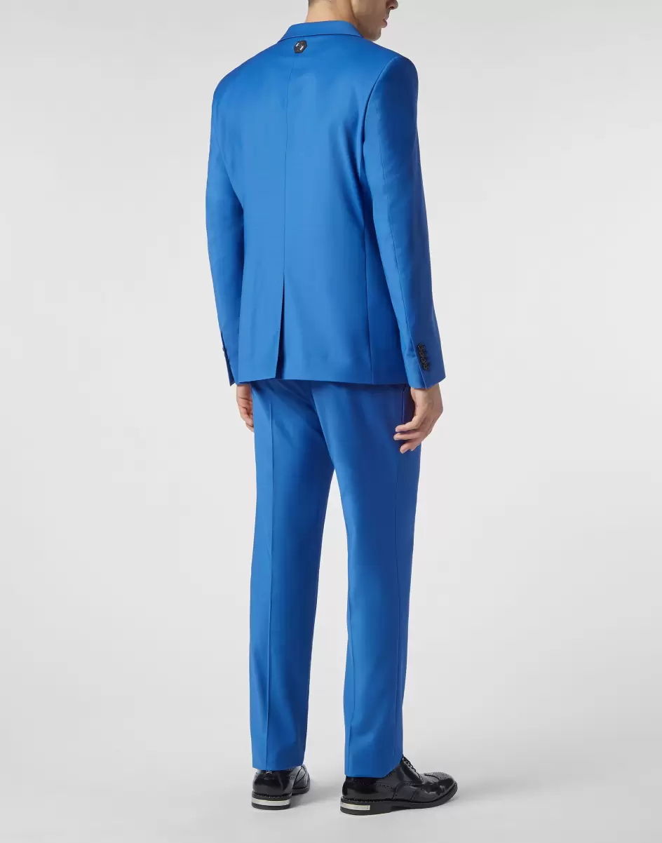 Philipp Plein Technologie Sartorial Herren Light Blue Suit: Blazer/Trousers Sartorial - 2