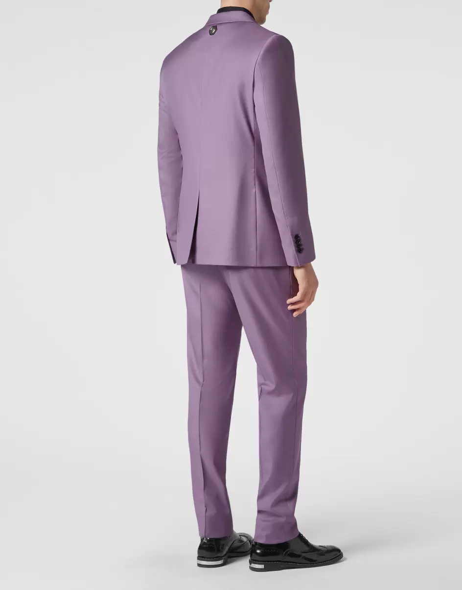 Suit: Blazer/Trousers Sartorial Sartorial Lilac Herren Hersteller Philipp Plein - 2