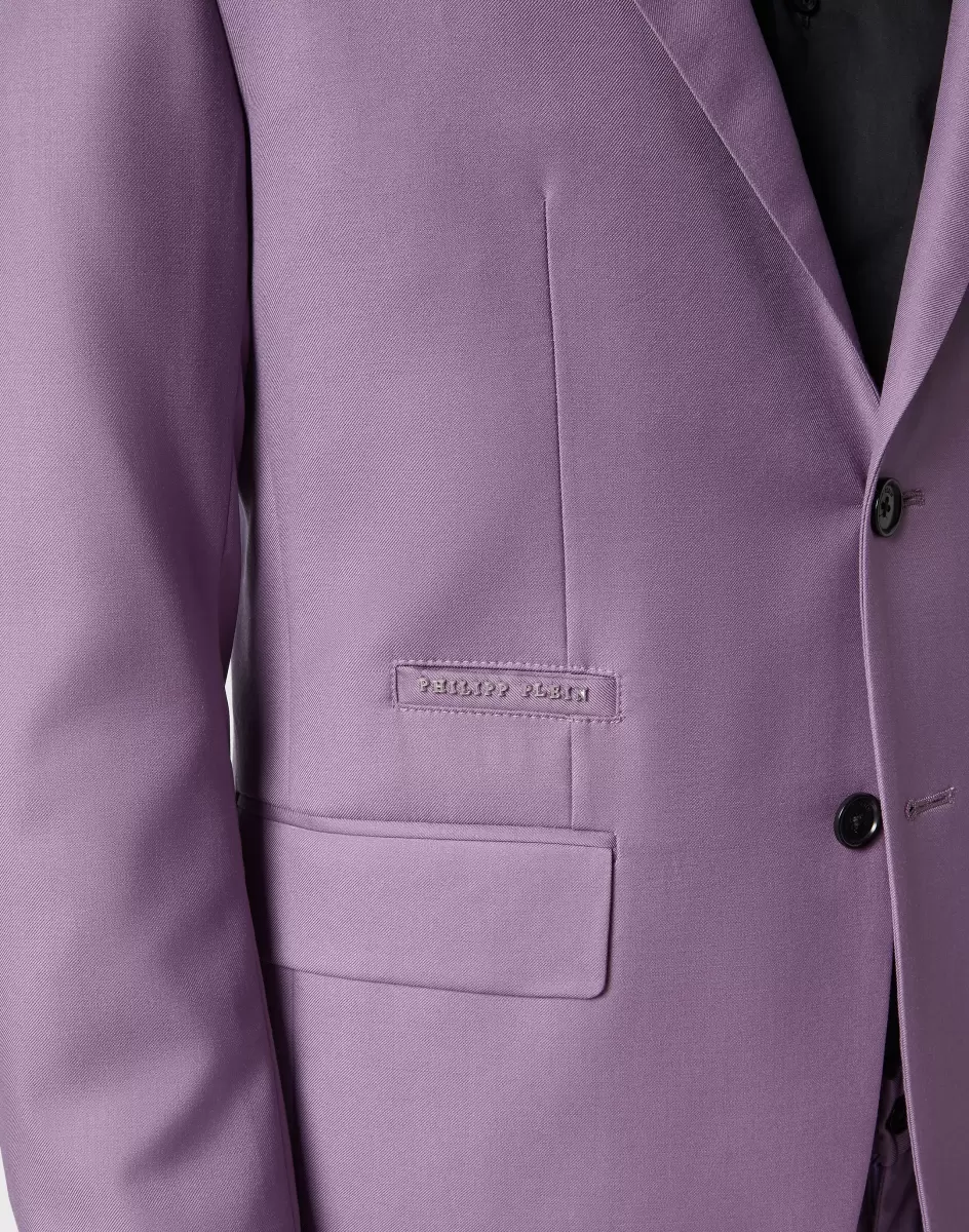 Suit: Blazer/Trousers Sartorial Sartorial Lilac Herren Hersteller Philipp Plein - 4