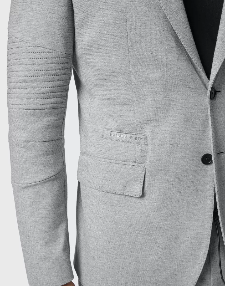 Herren Suit:blazer/Trousers Philipp Plein Empfehlen Grey Sartorial - 4