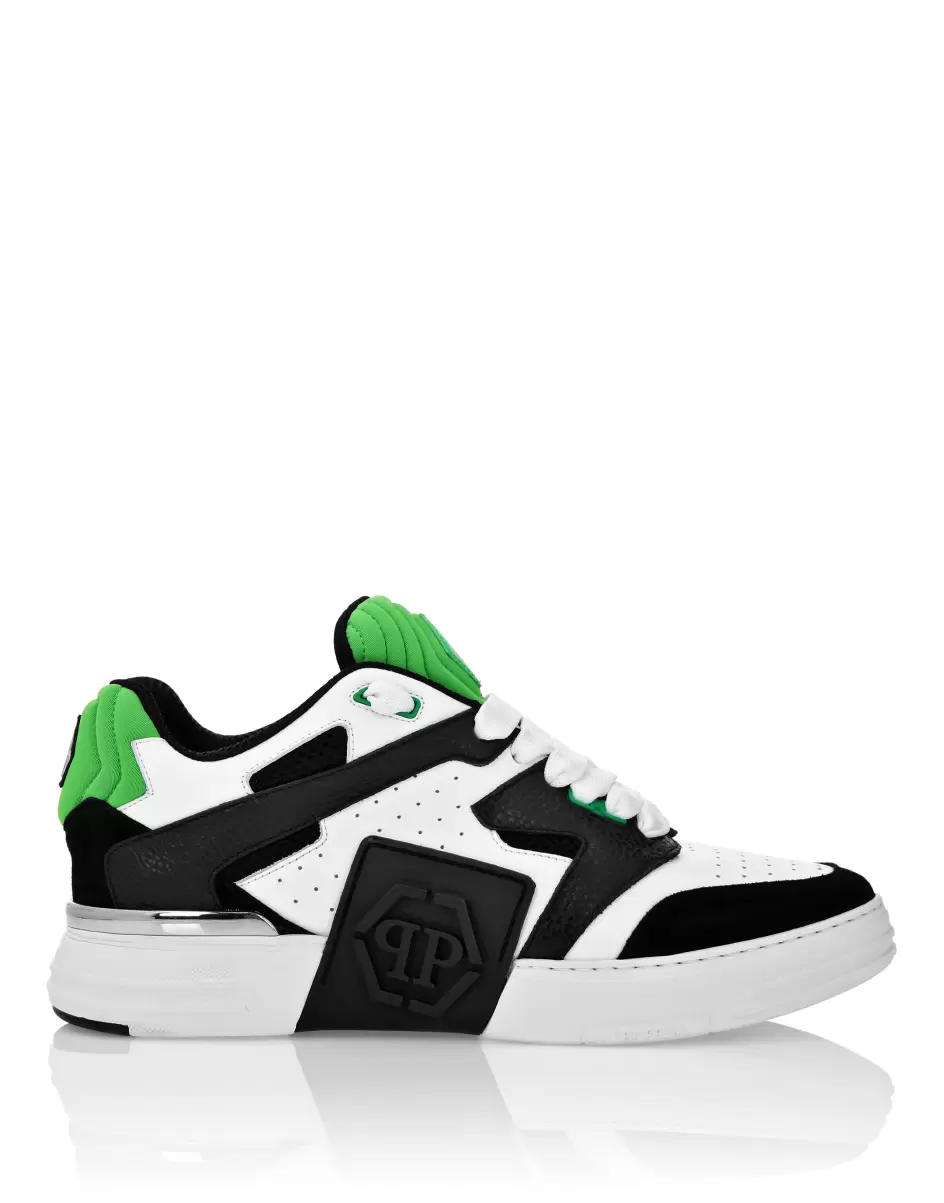 Lo-Top Sneakers Phantom $Treet Low Top Sneakers Green / Black Qualität Philipp Plein Herren - 1