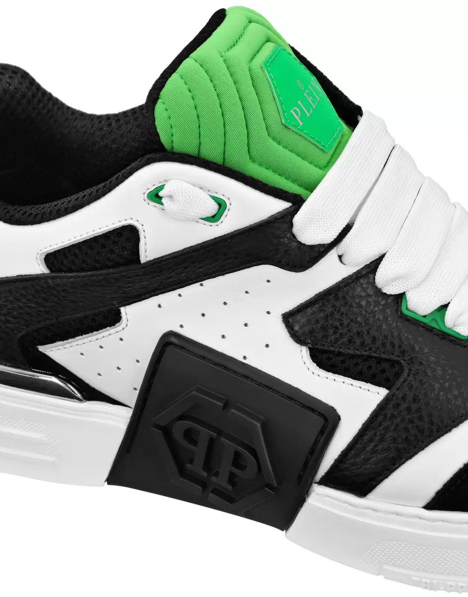 Lo-Top Sneakers Phantom $Treet Low Top Sneakers Green / Black Qualität Philipp Plein Herren - 4