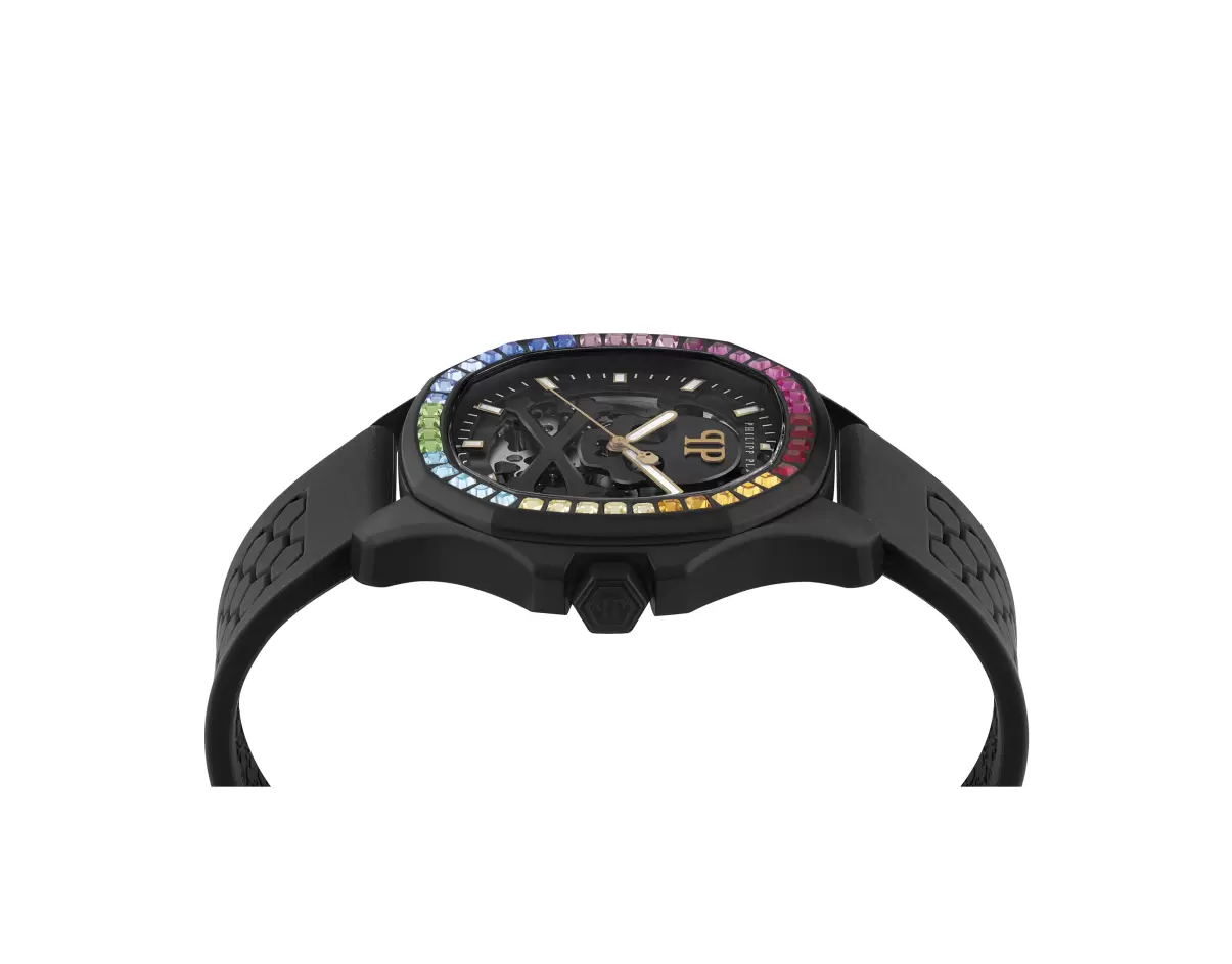 Herren $Keleton $Pectre Watch Black / Multicolored Preis-Leistungs-Verhältnis Uhren Philipp Plein - 3