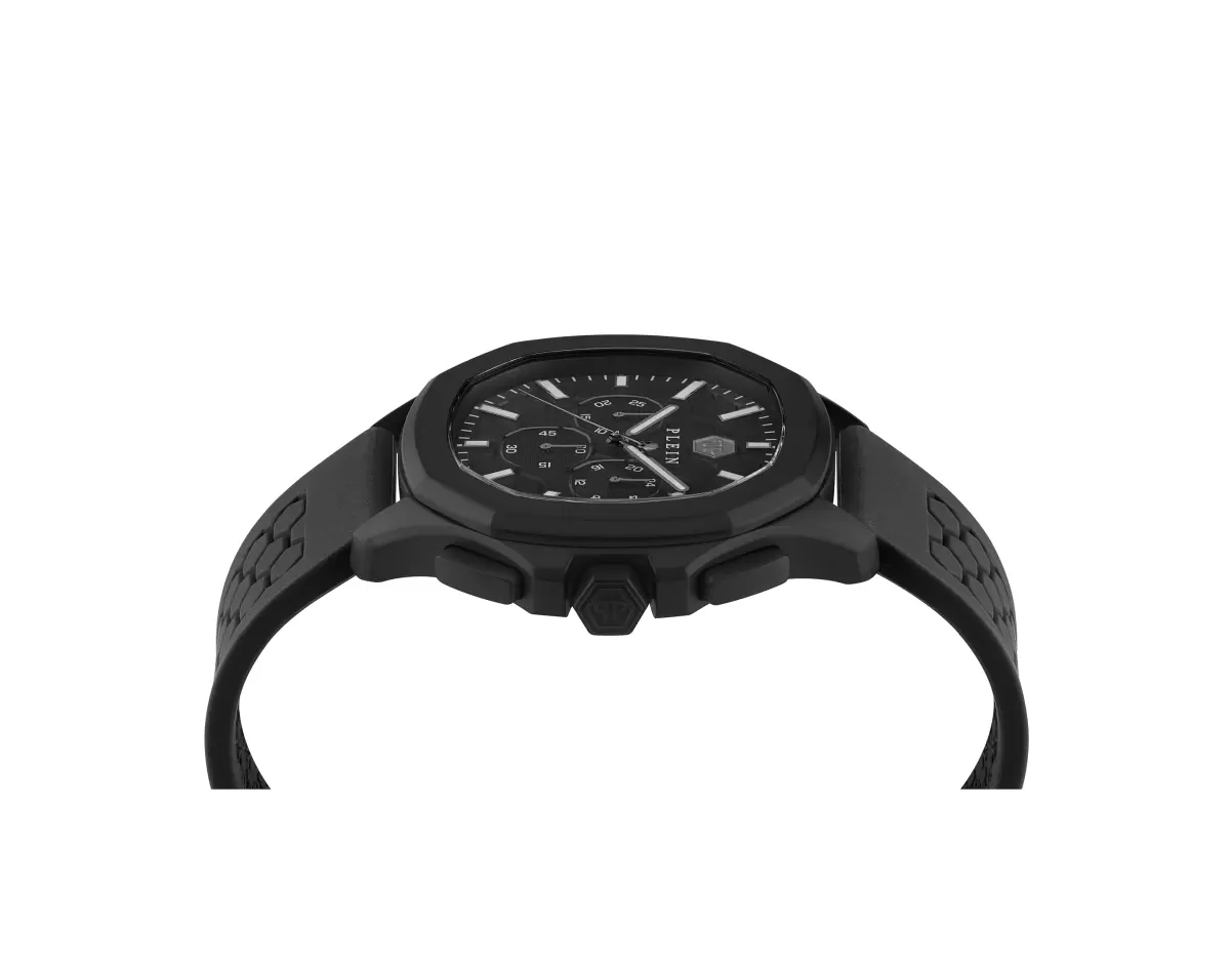 Philipp Plein Uhren Billig $Pectre Chrono Watch Black Herren - 3
