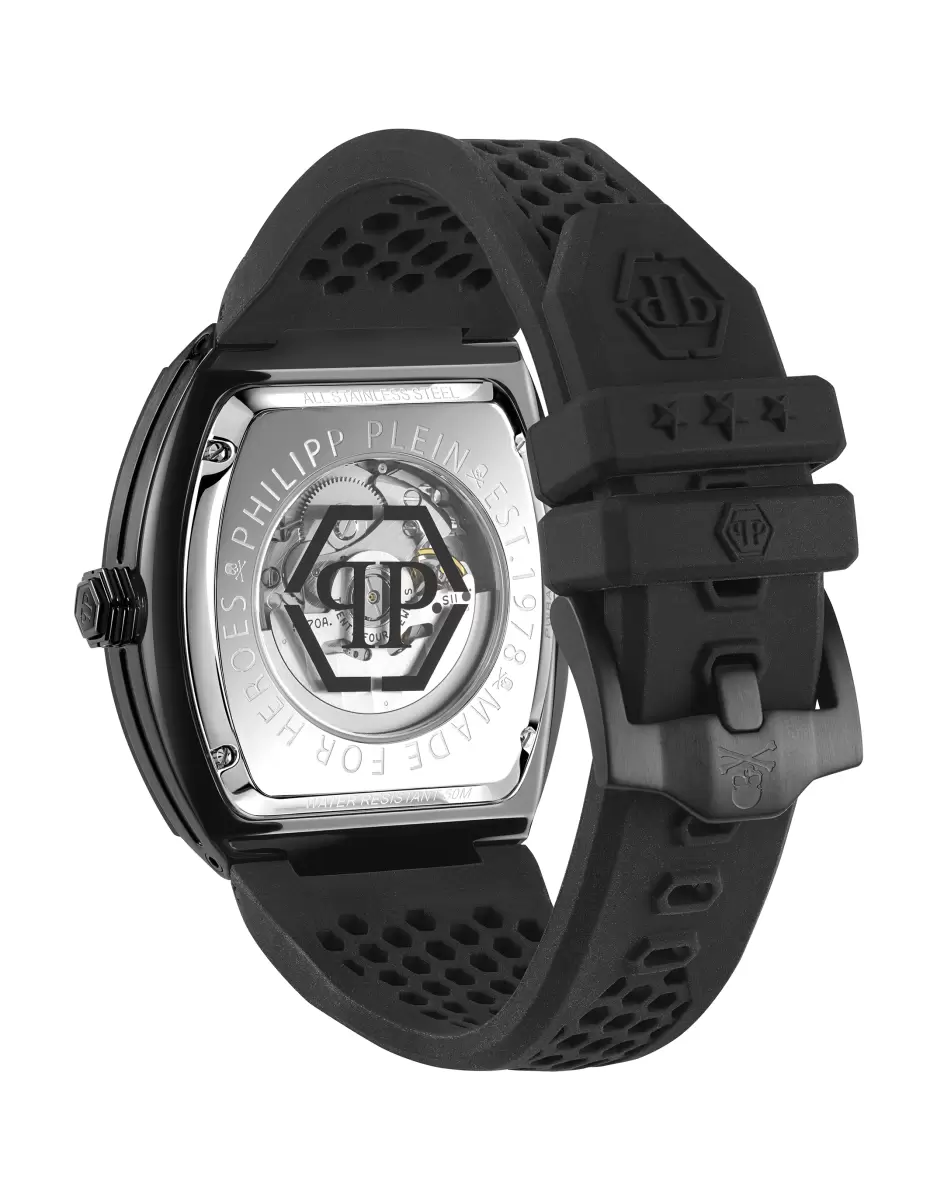 Herren Black Kosten Uhren Philipp Plein The $Keleton Watch - 1