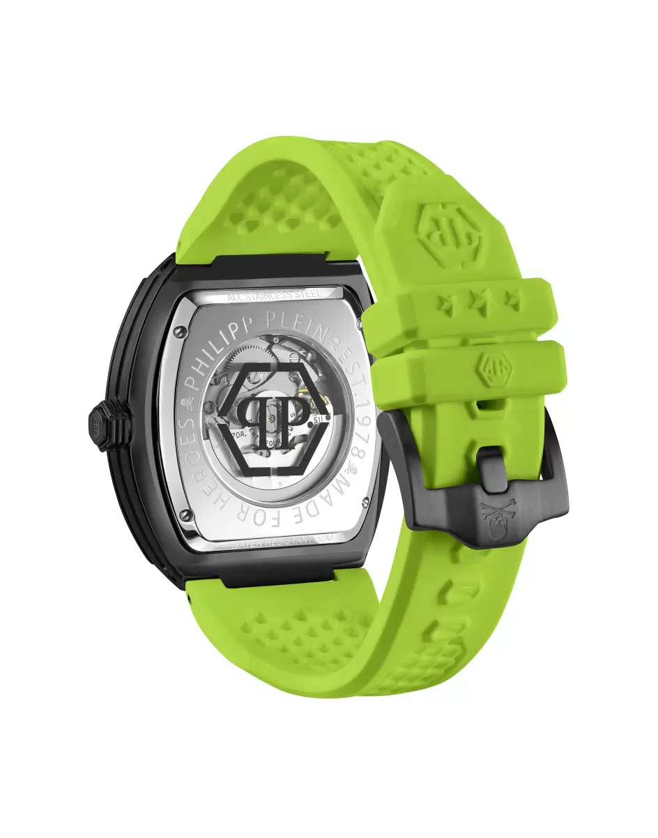 The $Keleton $Port-Master Neon Lime Watch Green Fluo Philipp Plein Herren Uhren Qualität - 1