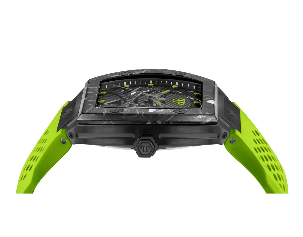 The $Keleton $Port-Master Neon Lime Watch Green Fluo Philipp Plein Herren Uhren Qualität - 2