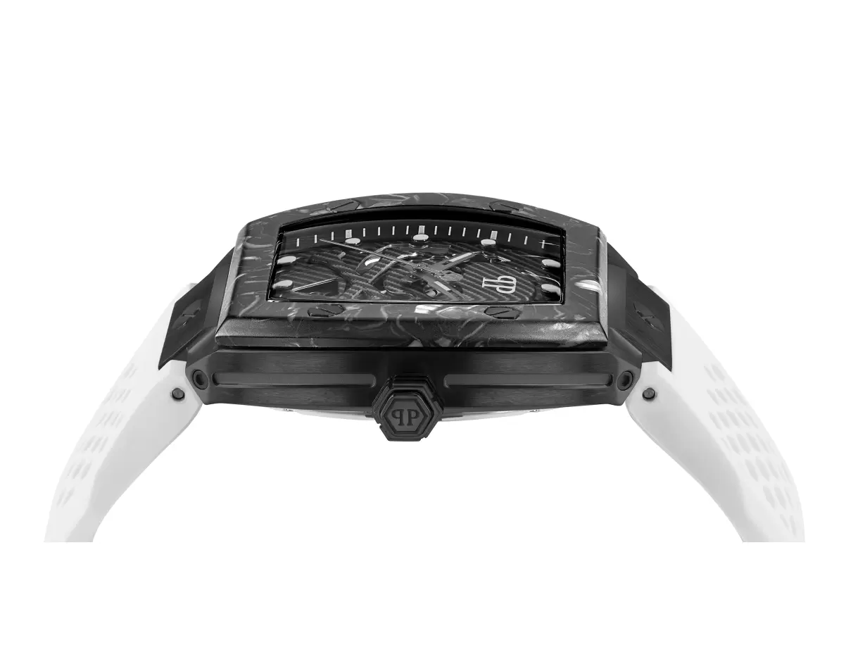 Herren The $Keleton $Port-Master Rock Crystal Watch Philipp Plein White Preisanpassung Uhren - 2