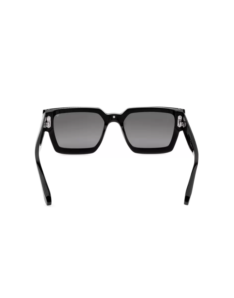 Philipp Plein Sunglasses Plein Brave Shade Zufrieden Black Sonnenbrillen Herren - 2