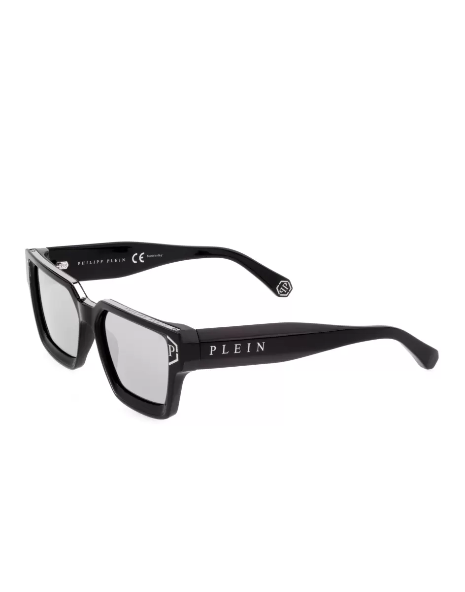 Philipp Plein Sunglasses Plein Brave Shade Zufrieden Black Sonnenbrillen Herren - 3