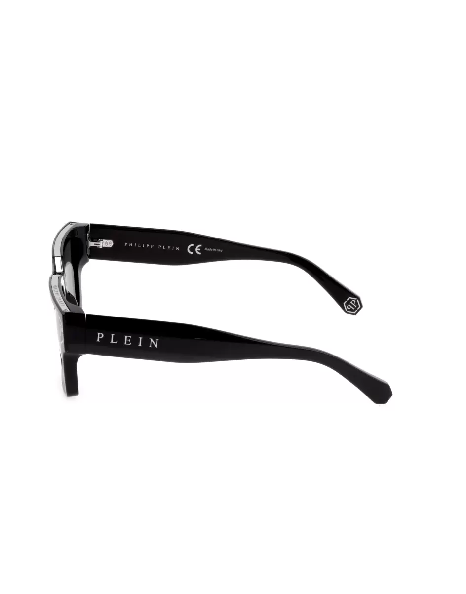 Philipp Plein Sunglasses Plein Brave Shade Zufrieden Black Sonnenbrillen Herren - 4