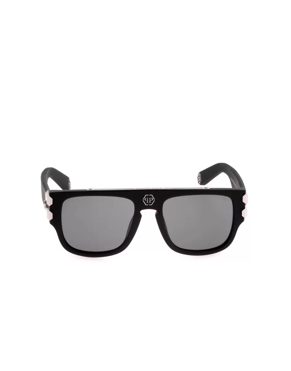 Vertrieb Sonnenbrillen Black Matt Philipp Plein Herren Sunglasses Plein Pure Pleasure London