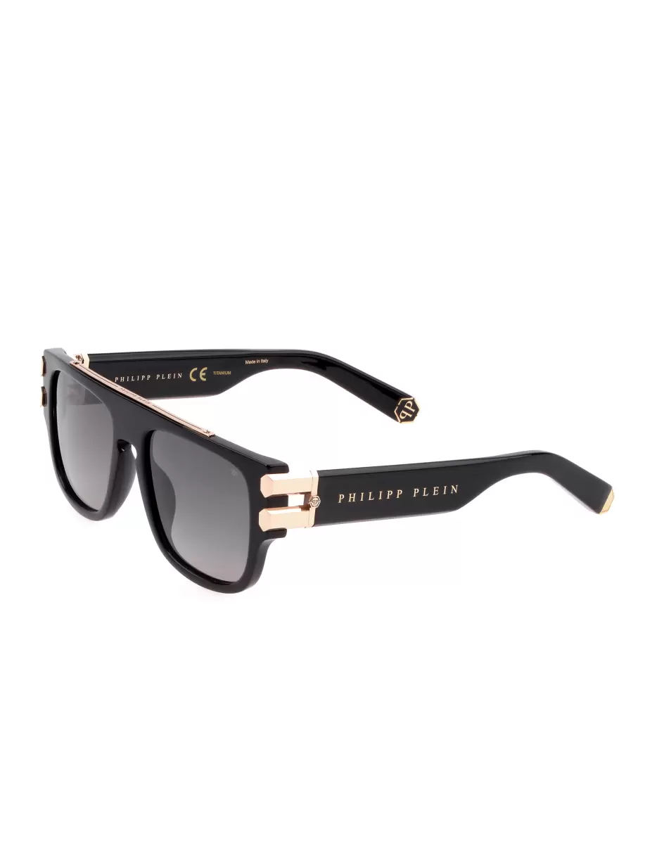 Herren Black 2024 Sonnenbrillen Sunglasses Plein Pure Pleasure Paris Philipp Plein - 3