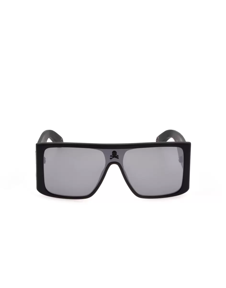Sonnenbrillen Black Matt Sunglasses Plein Revolution Milan Herren Philipp Plein Preisniveau