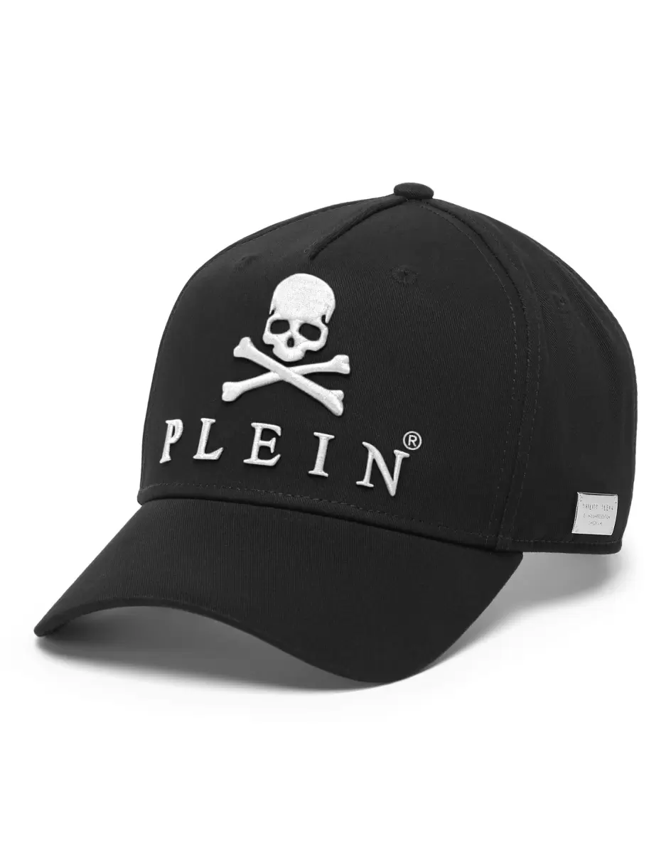 Bestellen Hüte & Kappen Baseball Cap Skull&Bones Philipp Plein Black Herren