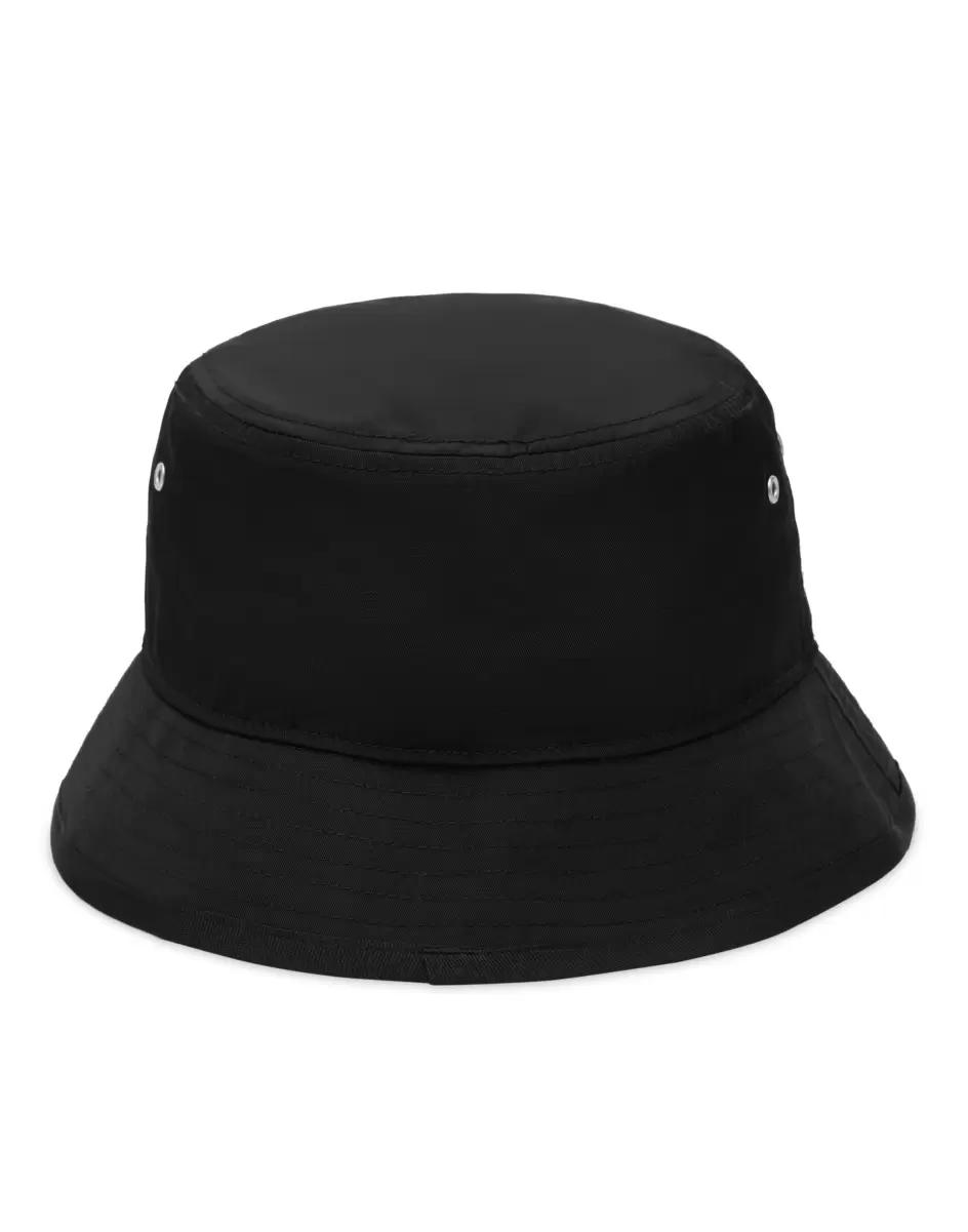 Bucket Hat Gothic Plein Damen Philipp Plein Marketing Black Hüte & Kappen - 2
