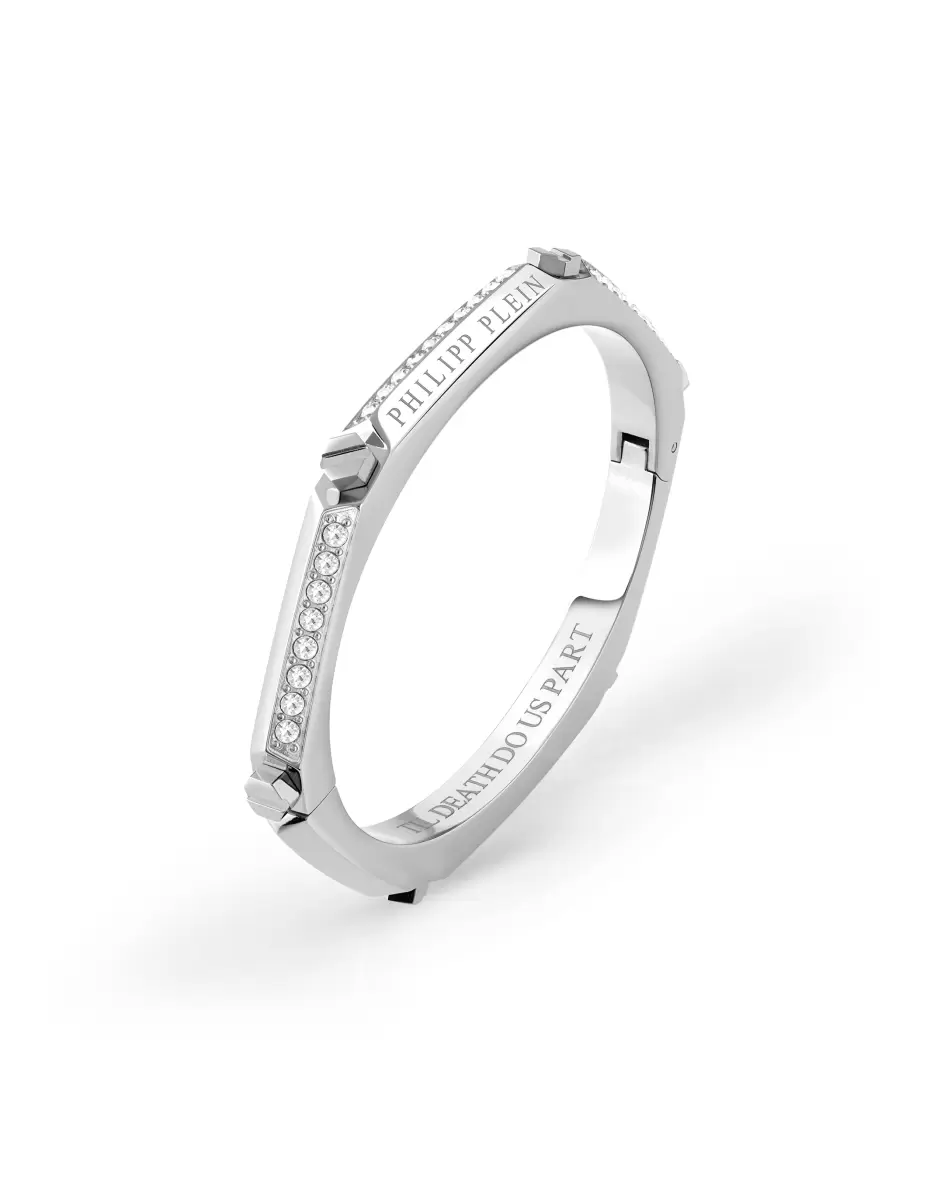 Uhren & Schmuck Philipp Plein Stainless Steel Damen Tiefstpreis The Plein Cuff Bracelet - 2