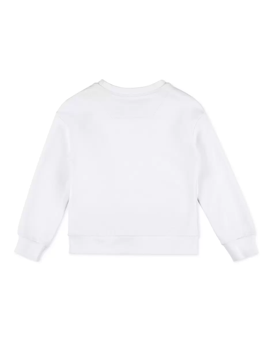 Plush Sweater 2024 White Kinder Philipp Plein Bekleidung - 1