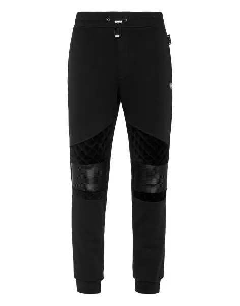 Philipp Plein Robustheit Black Street Couture Herren Jogging Trousers