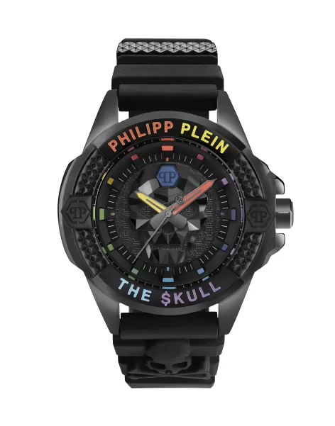 Popularität The $Kull Titan Rainbow Watch With Crystals Black Uhren Herren Philipp Plein