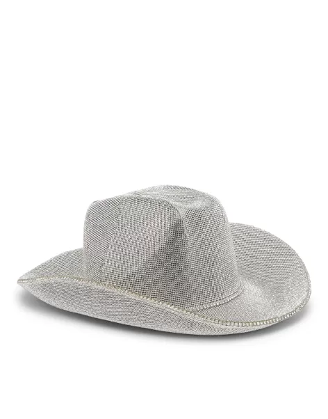 Damen Philipp Plein Crystal Verkaufen Texas Hat Strass Hüte & Kappen