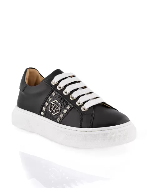 Schuhe Philipp Plein Sandals Black Neues Produkt Kinder