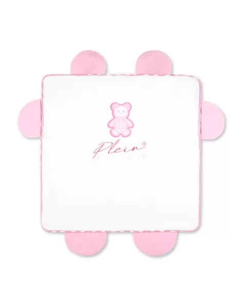 Rose / Pink Blanket Accessoires Philipp Plein Lagerbestand Kinder